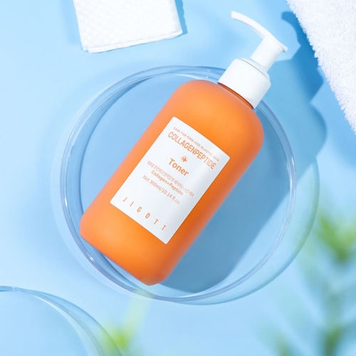 Nước hoa hồng dưỡng trắng da Jigott CollagenPeptide Toner 300ml
