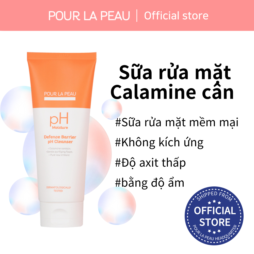 Sữa rửa mặt Pour La Peau Defence Barrier PH Cleanser 120ml